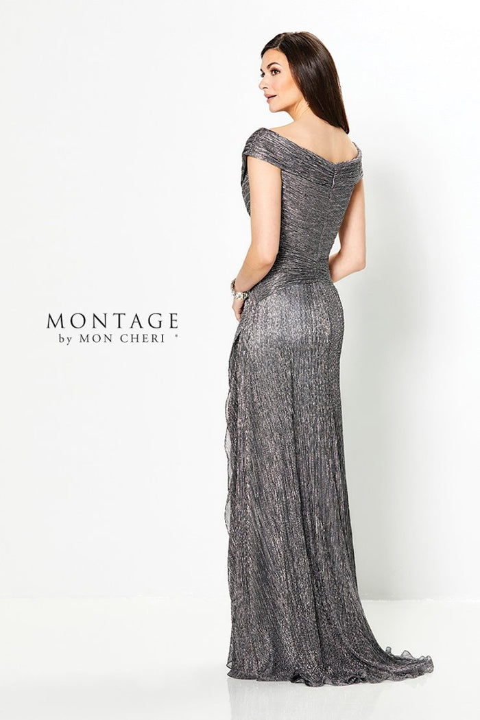 Montage 219975 Off-the-Shoulder, V-Neck | Bronze