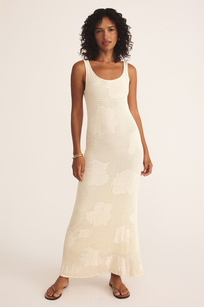 Praya Fleur Maxi Dress | Natural