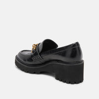 Chunky Platform Loafer | Midnight Crinkle