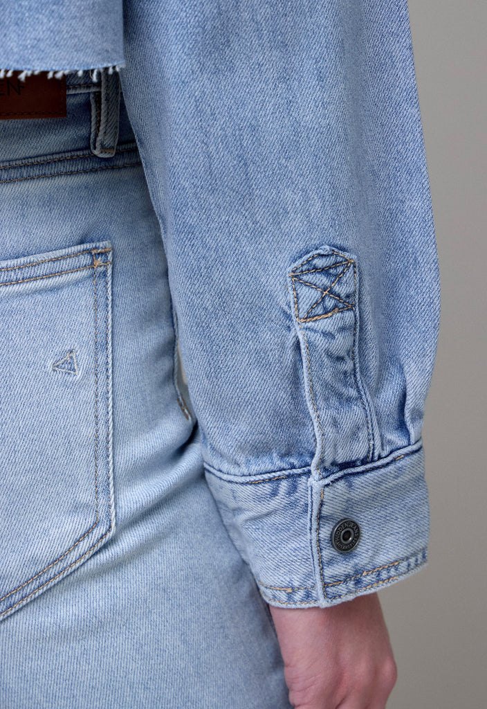 Cropped Denim Shirt | Vintage