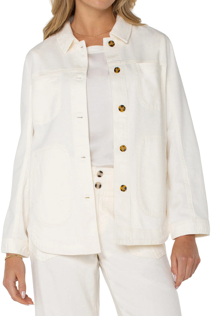 Shirt Jacket | Whipped Cream