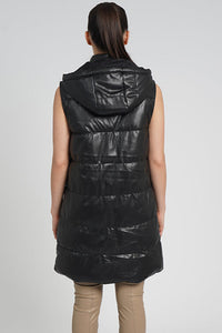Sam Puffer Vest | Black