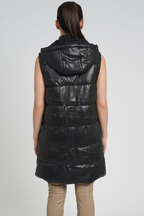 Sam Puffer Vest | Black