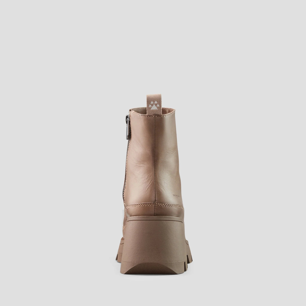 Wedge Waterproof Side Zip Boot | Almond