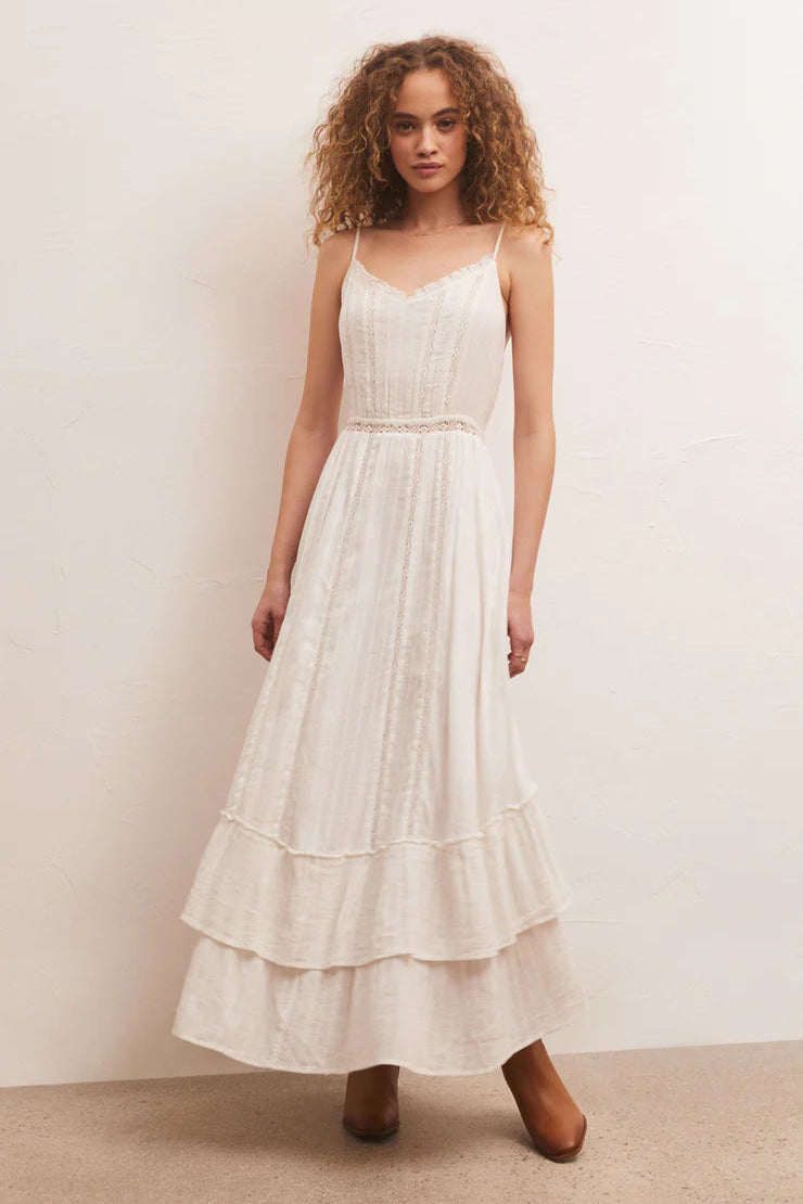 Rose Maxi Dress | White