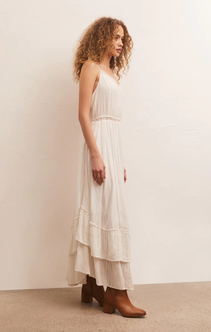 Rose Maxi Dress | White