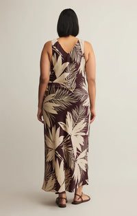 Hana Palmera Maxi Dress | Lava Rock