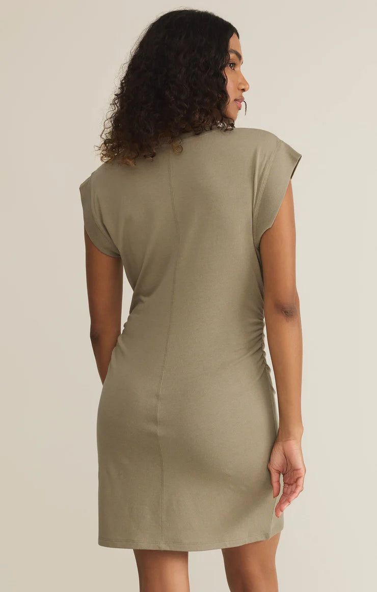 Camino Mini Dress | Black, Dusty Palm