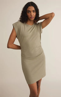 Camino Mini Dress | Black, Dusty Palm