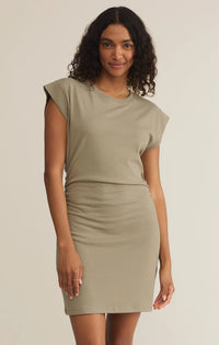 Camino Mini Dress | Black, Dusty Palm