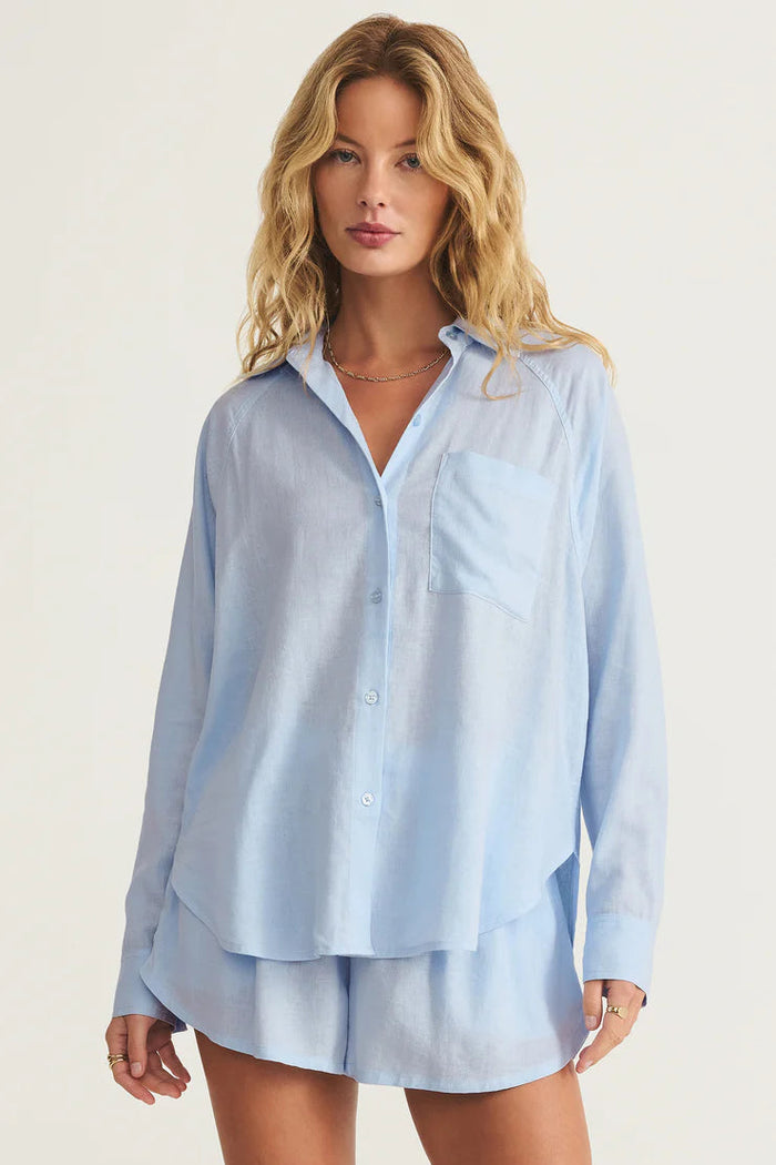 Perfect Linen Top | Salt Water