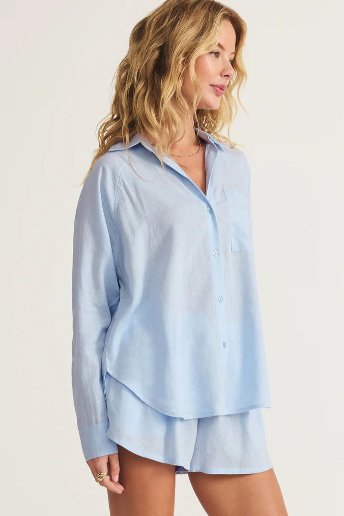 Perfect Linen Top | Salt Water