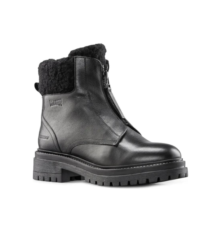 Zip up outlet winter boots