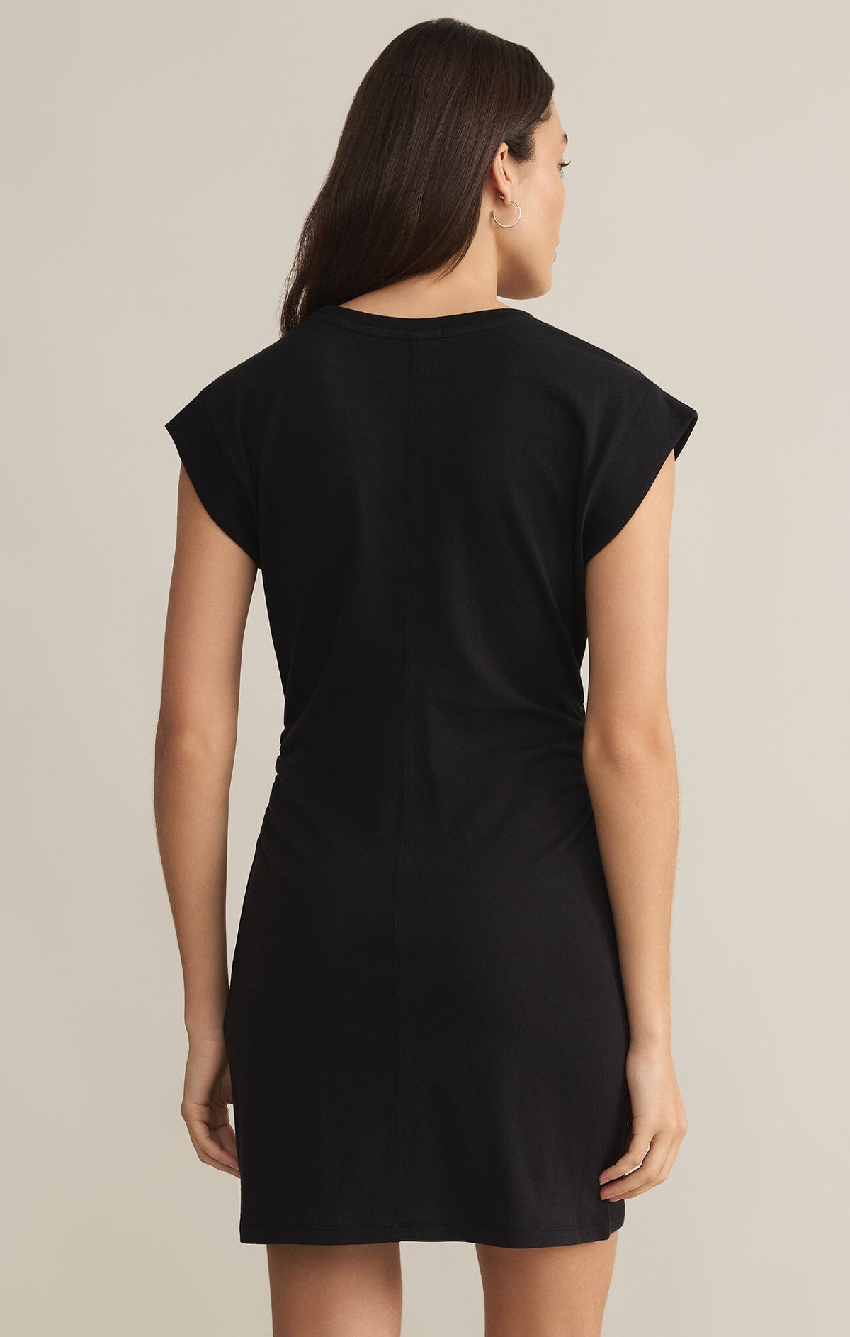 Camino Mini Dress | Black, Dusty Palm