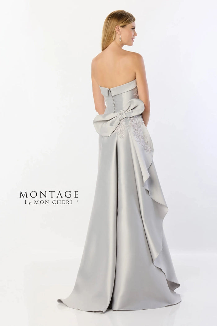 Montage M2235 Strapless Cuff with Rouching | Silver