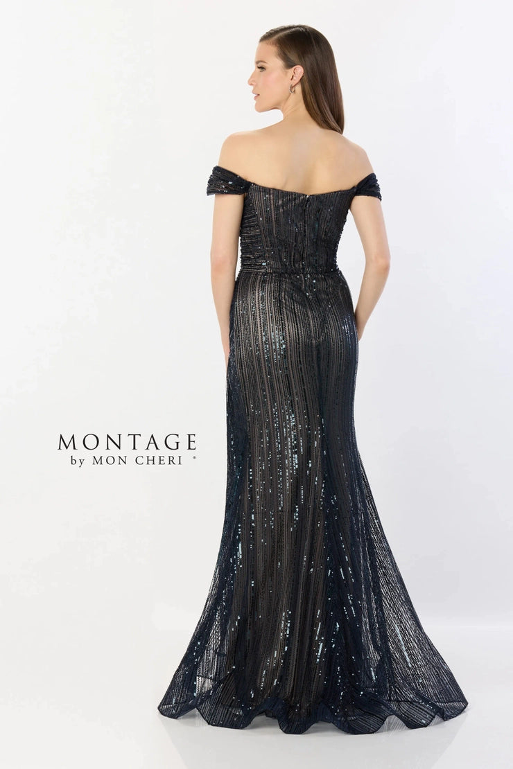 Montage M2234 Hot Stone Off the Shoulder Gown – Harriman Clothing Co.