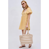 Urban Expressions Ophelia Bag | Black Natural, Ivory Natural