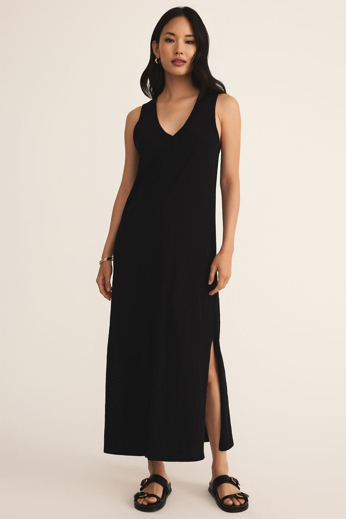Palisades Midi Dress | Yacht Blue, Iced Coffee, Black, Avocado