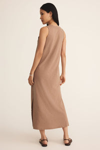 Palisades Midi Dress | Yacht Blue, Iced Coffee, Black, Avocado
