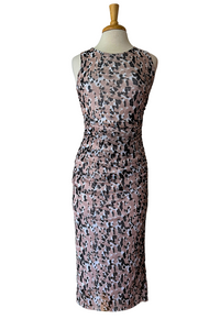 Ruched Midi Dress | TGIF Mesh