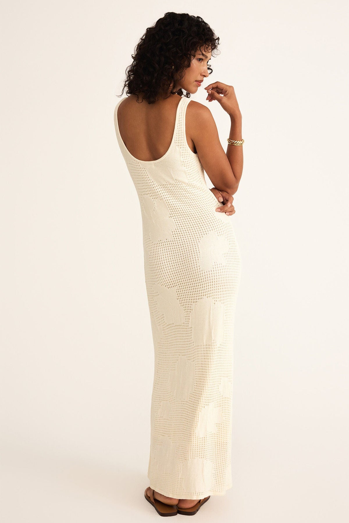 Praya Fleur Maxi Dress | Natural