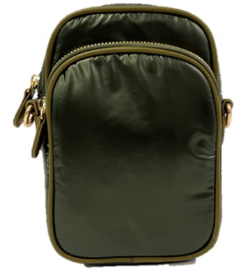 Metallic Phone Crossbody