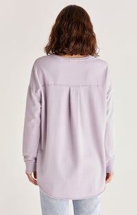 Z Supply Lavender Ash V-Neck  Weekender