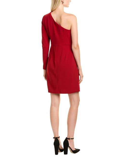 One Shoulder Cocktail Dress | Red Velvet
