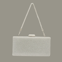 Shimmer Handbag | Nude Shimmer, Silver Shimmer