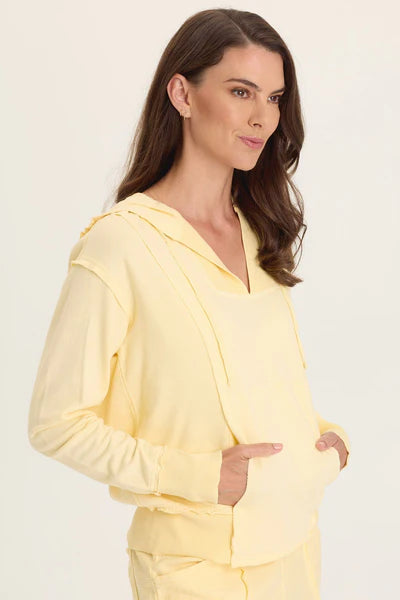 Rosalyn Hoodie | Lunaria, White