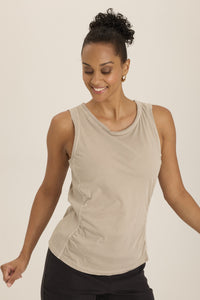 Rexel Tank | White, Ripple