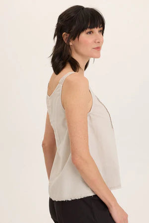 Shawnie Tank | Ripple, White