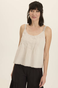 Shawnie Tank | Ripple, White