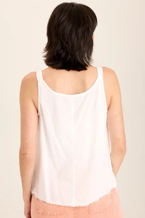 Shawnie Tank | Ripple, White