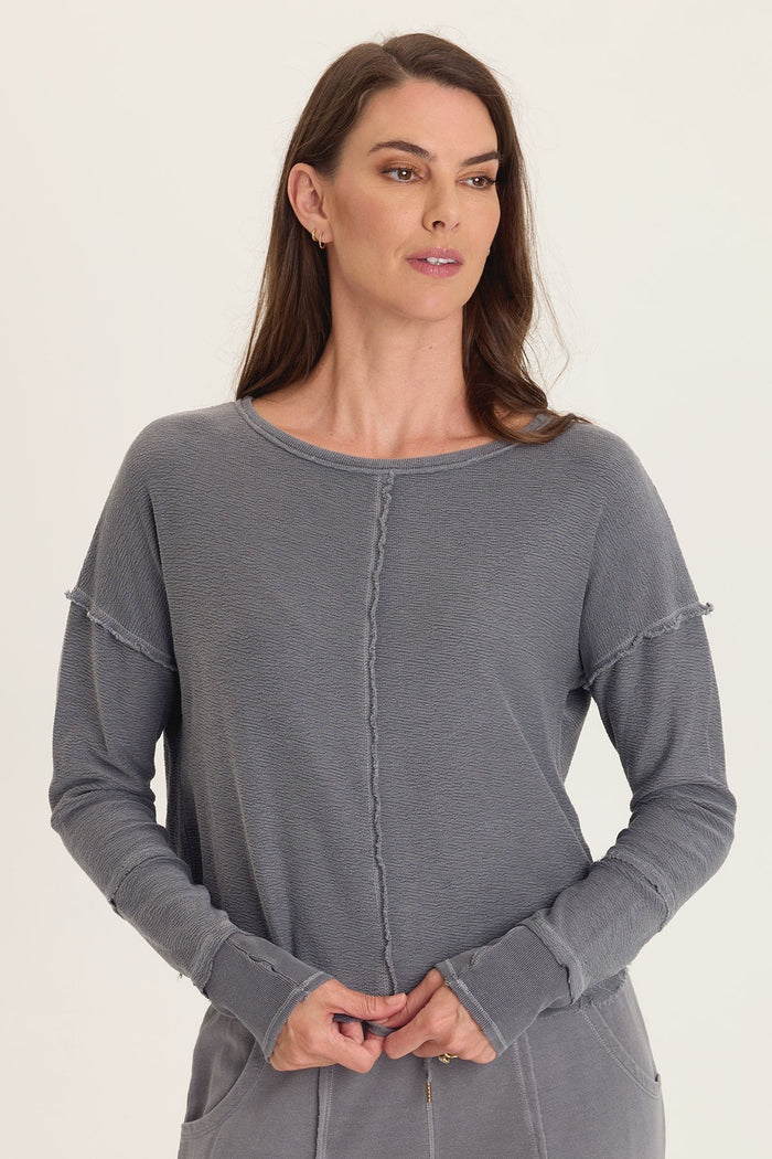 Annika Long-Sleeve Top | Nebulous, Lunaria