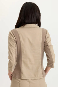 Brayden Linen Jacket | Roadside Pigment