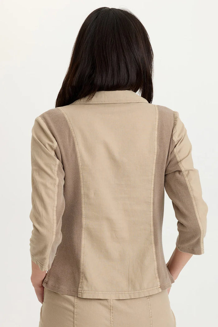 Brayden Linen Jacket | Roadside Pigment