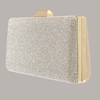 Shimmer Handbag | Nude Shimmer, Silver Shimmer
