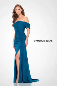 Cameron Blake CB3241 Strapless Crepe Mermaid