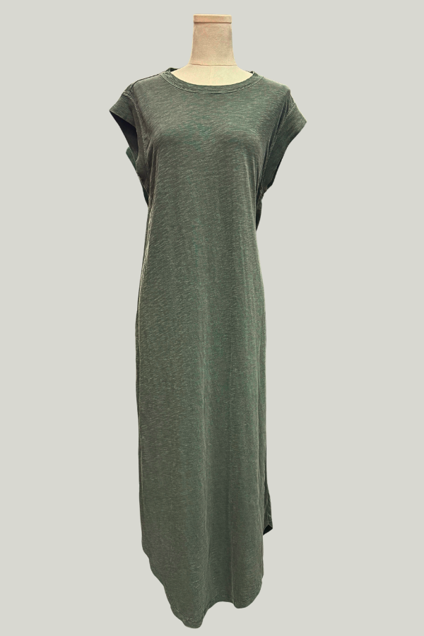 Calabasas Midi Dress | Hunter Green, Black