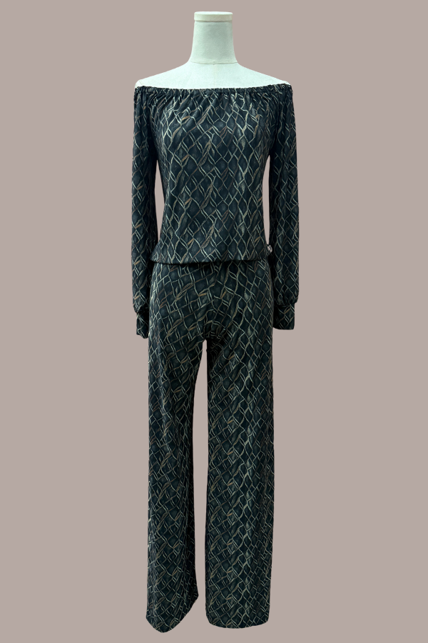 Long Sleeve Jersey Peasant Jumpsuit | Rivian