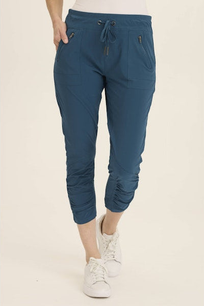 Aksana Legging | Black, Caspian, Charcoal