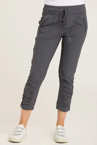 Aksana Legging | Black, Caspian, Charcoal