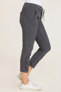 Aksana Legging | Black, Caspian, Charcoal