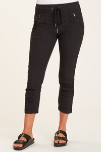 Aksana Legging | Black, Caspian, Charcoal