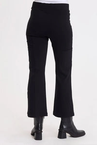 Barcelona Flare Leg Pant | Black