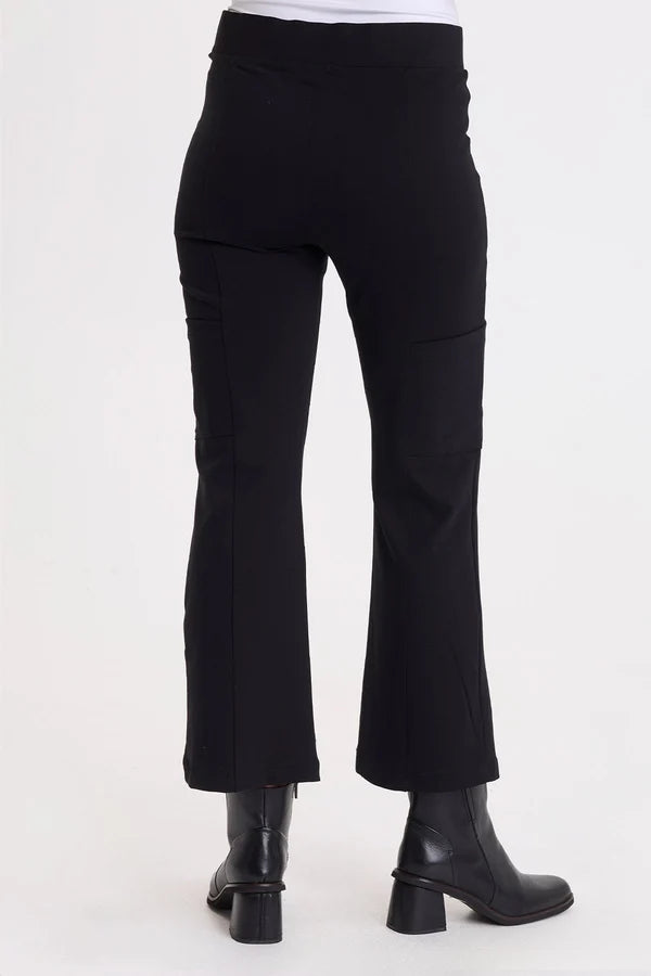 Barcelona Flare Leg Pant | Black