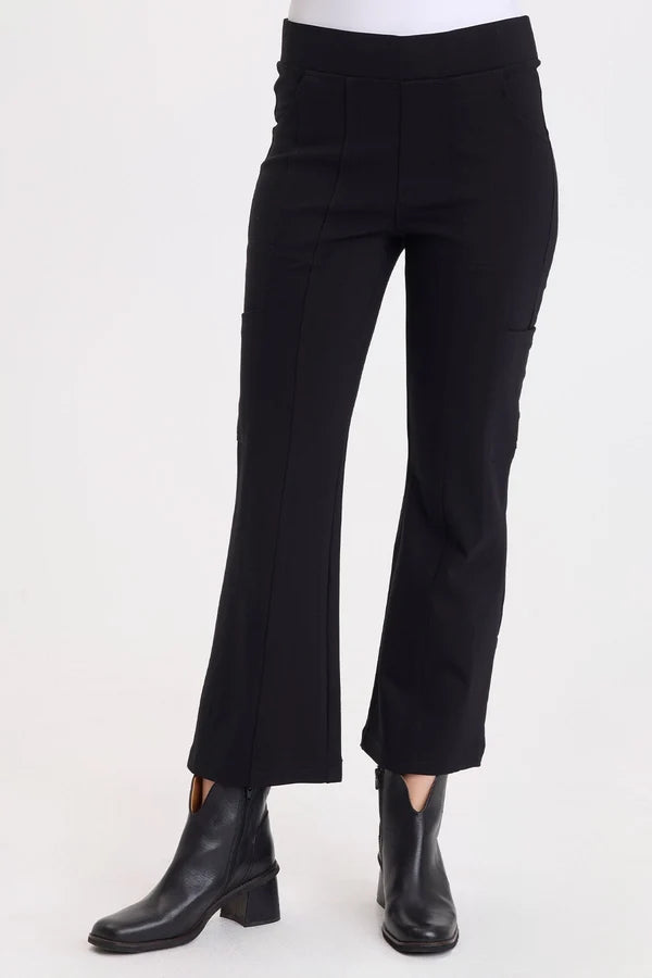 Barcelona Flare Leg Pant | Black