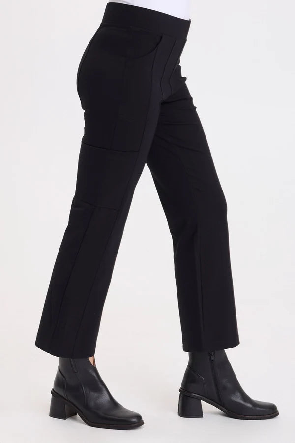 Barcelona Flare Leg Pant | Black