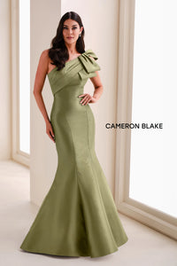 Cameron Blake CB776 One Shoulder Mikado Gown